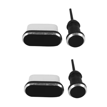2X USB C, алюминиевый пылезащитный штекер, порт зарядки Type-C, разъем для наушников 3,5 мм, аксессуары для мобильных телефонов Huawei Mate 20